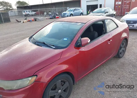2010 Kia Forte Koup Ex из США, поврежденный, VIN KNAFU6A20A5123400
